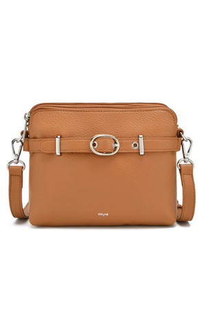 Colab Veda Doublet Crossbody Tan