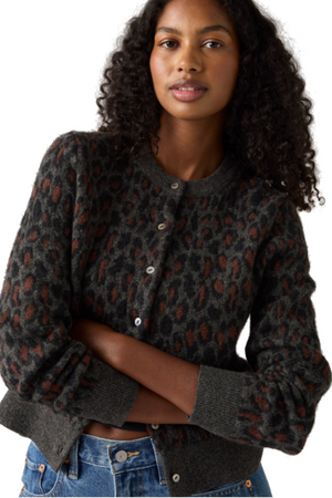 Levi's Tara Wooly Cardigan Dilara Leopard