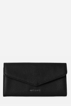 Matt & Nat Raye Grain Wallet Black
