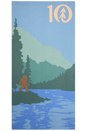 Tentree Brohm Packable Towel Tidal Teal Lake Life