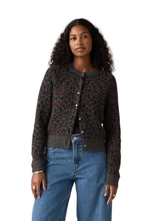 Levi's Tara Wooly Cardigan Dilara Leopard