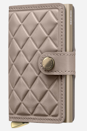 Secrid Miniwallet Emboss Diamond Premium Chalk