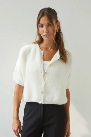 Charli Emme Cardigan Ivory