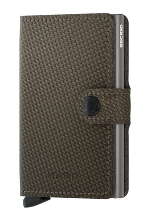 Secrid Mini Wallet Carbon Khaki