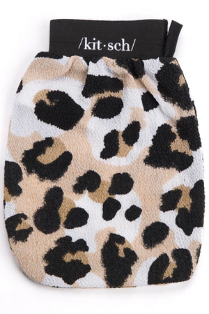 Kitsch Eco-Friendly Exfoliating Glove - Leopard