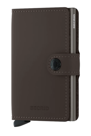 Secrid Mini Wallet Matte Truffle