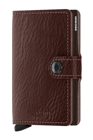Secrid Mini Wallet Veg Espresso Brown
