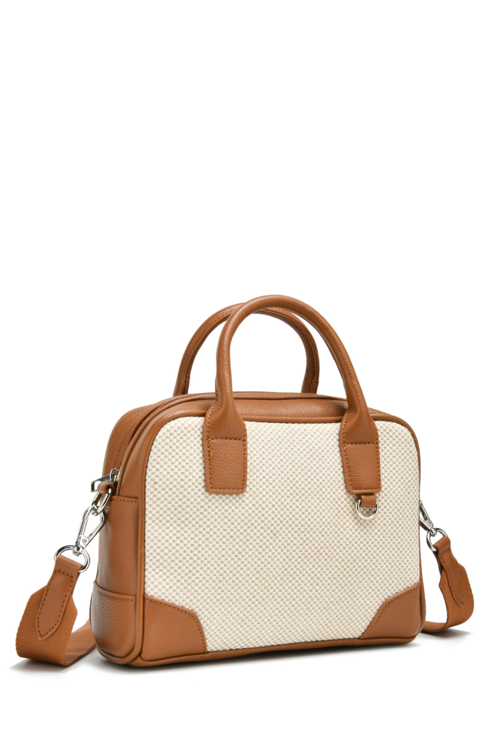 Colab Renee Satchel Crossbody in Canvas