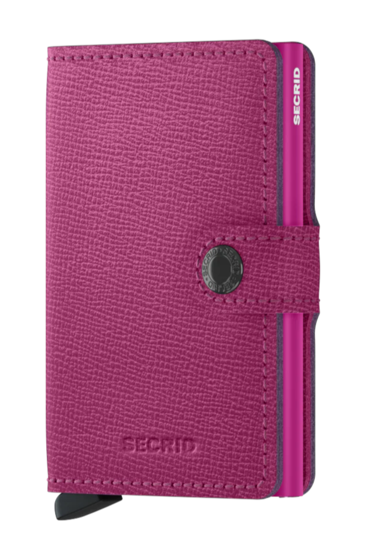 Secrid Mini Wallet Crisple Fuchisa