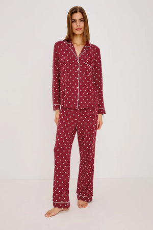 Rails Varra Pajama Set Cardinal Polka Dot