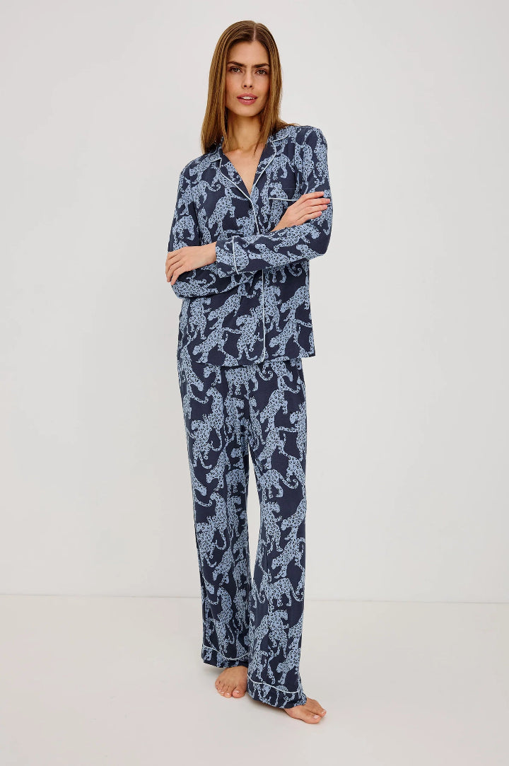 Rails Varra Pajama Set Midnight Jaguar