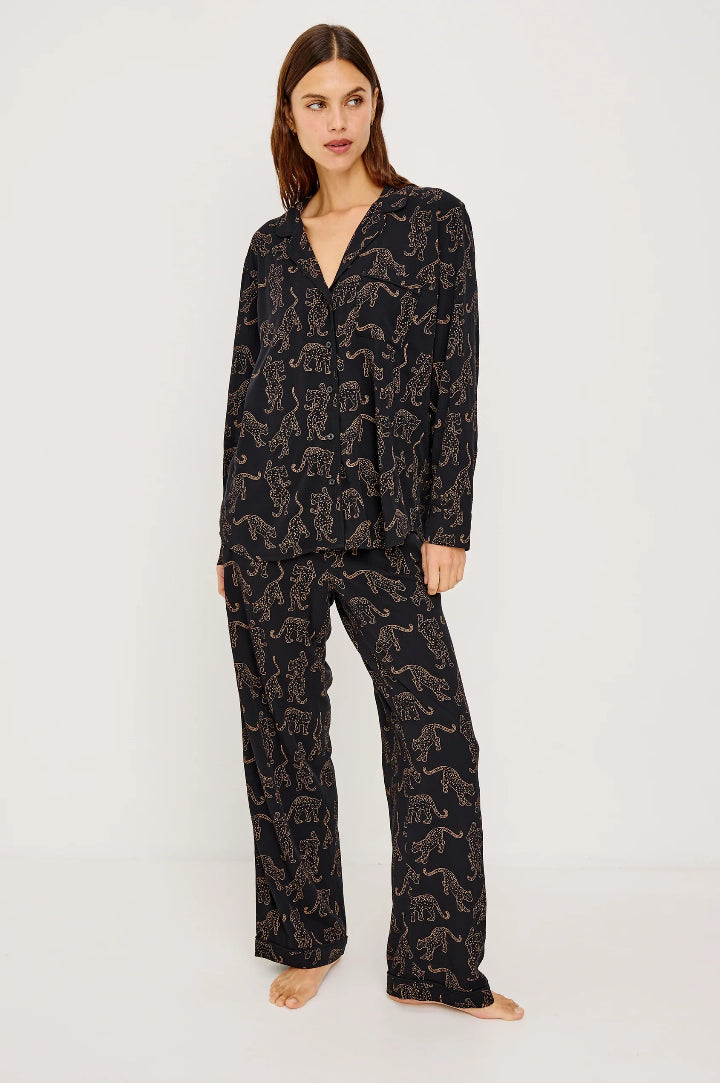 Rails Varra Pajama Set Tan Jaguar