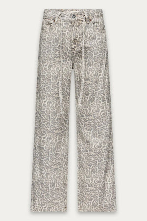 Kuwalla Shelly Leopard Wide Leg Pant