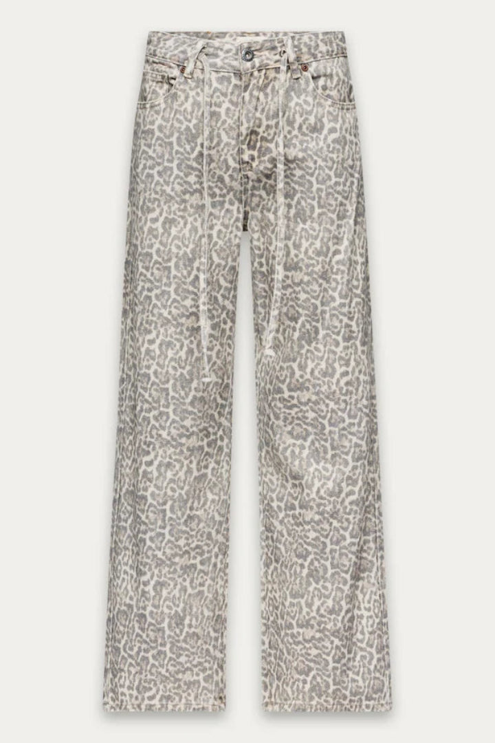 Kuwalla Shelly Leopard Wide Leg Pant