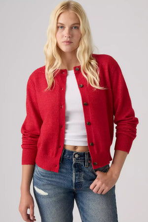 Levi's Claire Cardigan True Red
