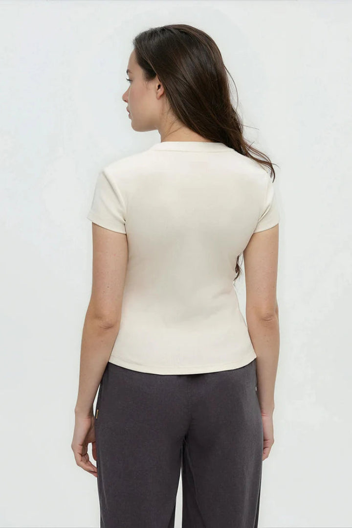 Ten Tree Pinewood T-Shirt Vintage White