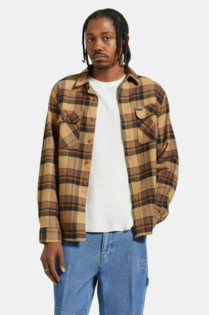 Brixton Bowery L/S Flannel Fall24 Collection