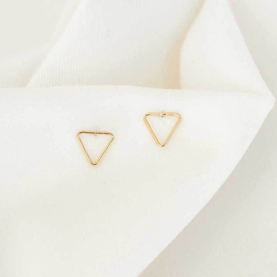 Petite Gold Dane Studs