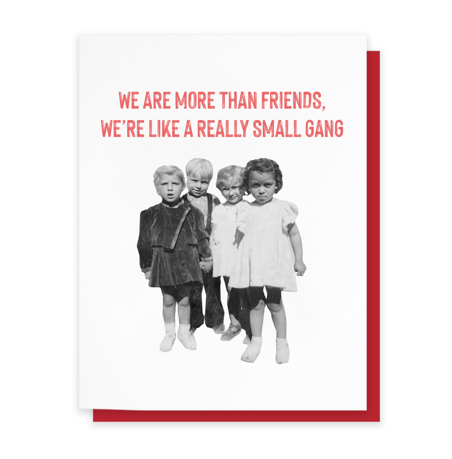 More Than Friends, Friendship Greeting Card