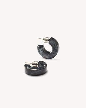 Muse Hoops in Obsidian