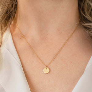 Petite Gold Coin Necklaces