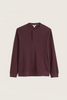 Sea Salt Brigantine Long Sleeve Henley Top Timber