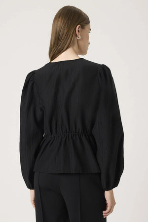 Soaked In Luxury SLCendra Blouse Black
