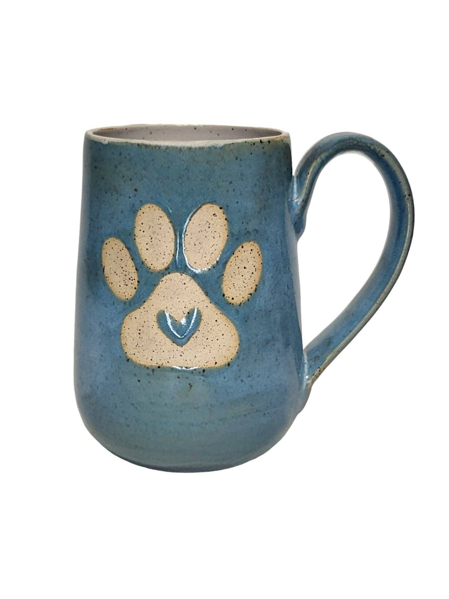 Heart Paw Print Mug
