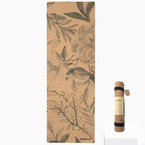 Blossom Cork Yoga Mat by Scoria (4.5mm)