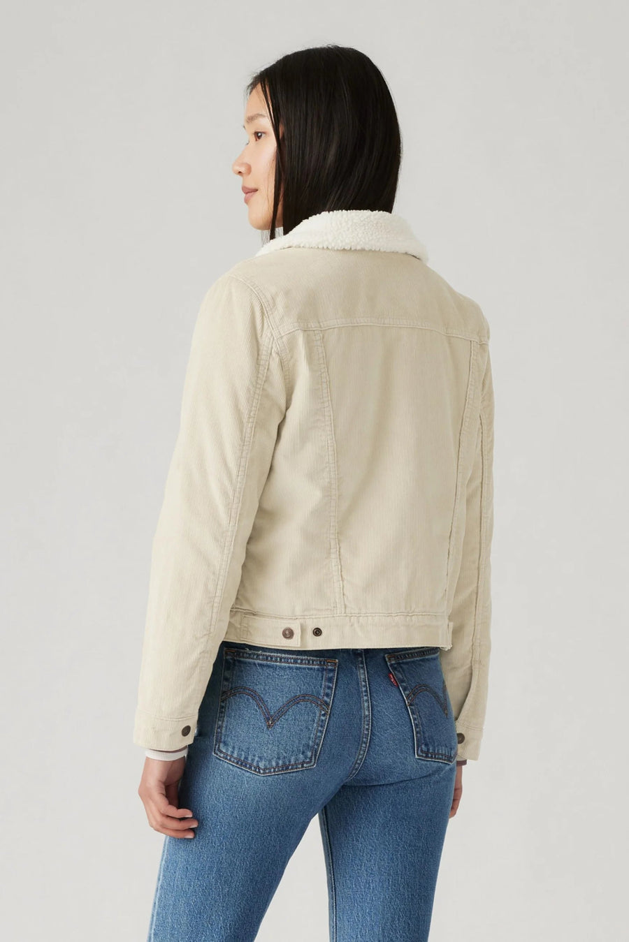 Levi's Original Sherpa Jacket Egret