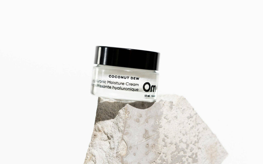 Om Organics Mini Coconut Dew Hyaluronic Moisture Cream