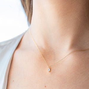 Petite Gold Ava Necklace