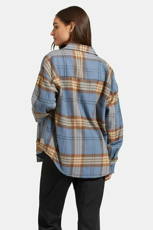 Brixton Bowery Womens Classic Flannel Fall24 Collection