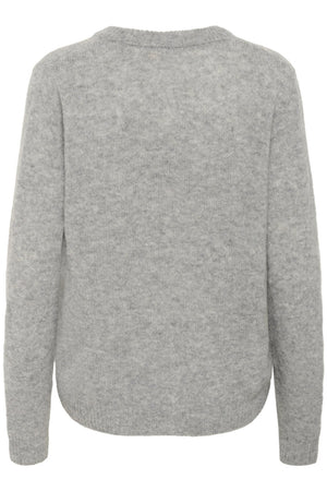 Culture CUasima Katrina Pullover Mid Grey Melange