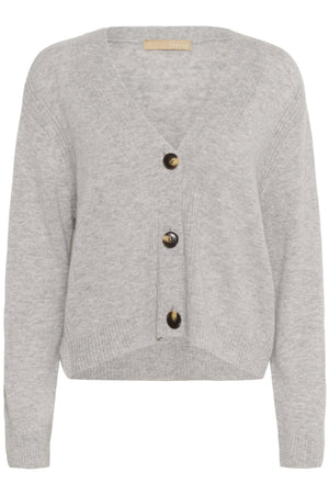Culture CUbjanca Arrow Cardigan Mid Grey Melange
