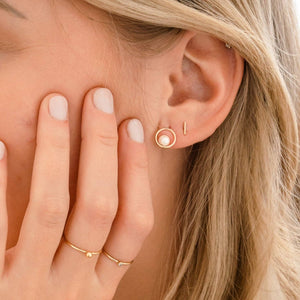 Petite Gold Bella Studs