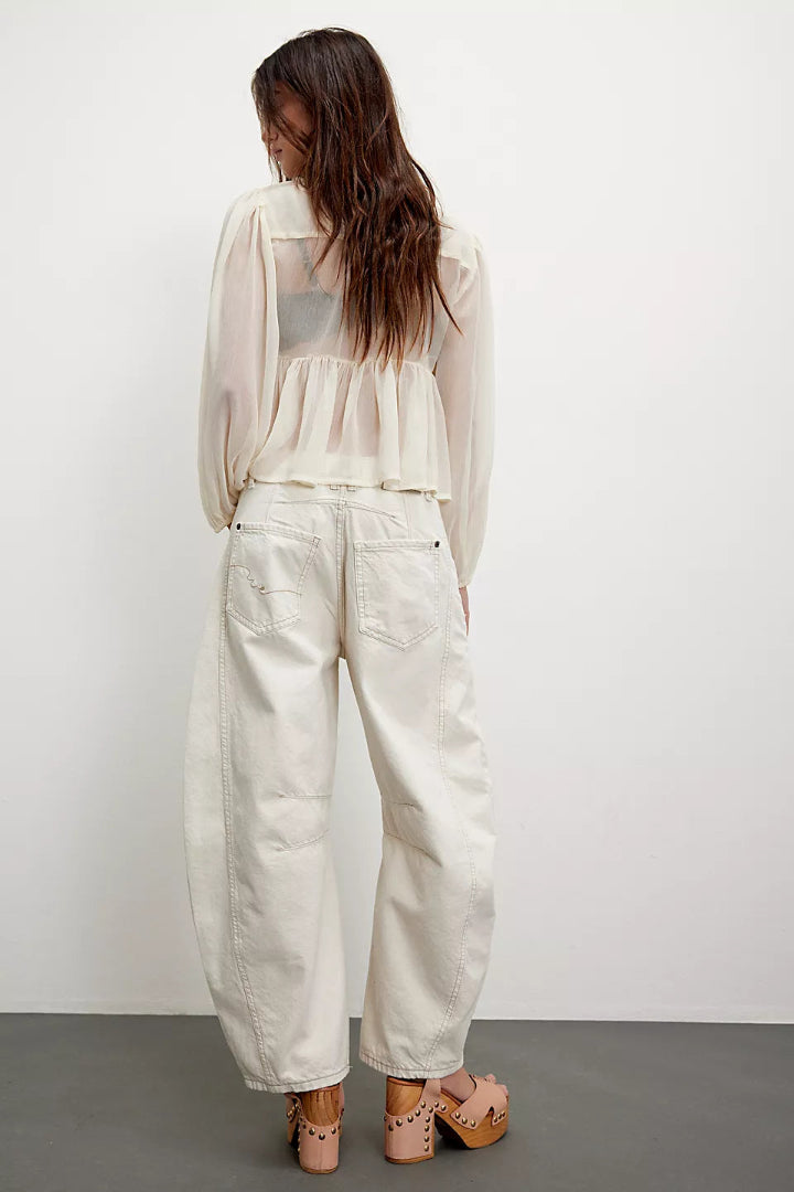 Free People Good Luck Barrel Milk