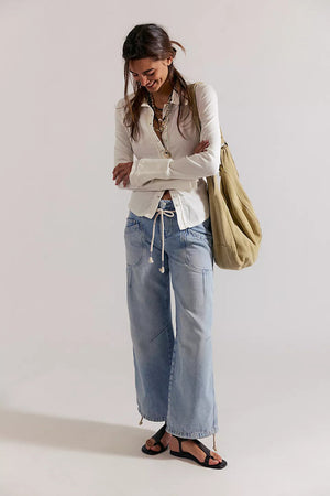 Free People Love Language Low Rise No Drama