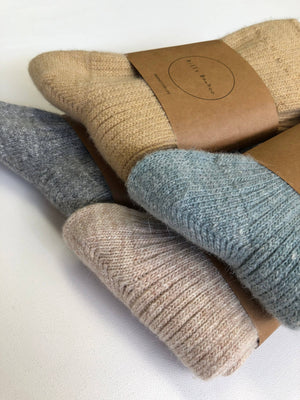 ICELAND WOOL SOCKS - neutral
