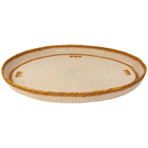 Danica Apex Seagrass Round Tray