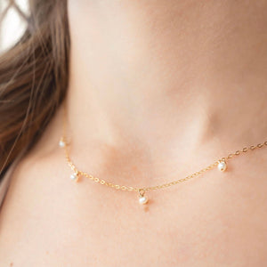 Petite Gold Primrose Necklace