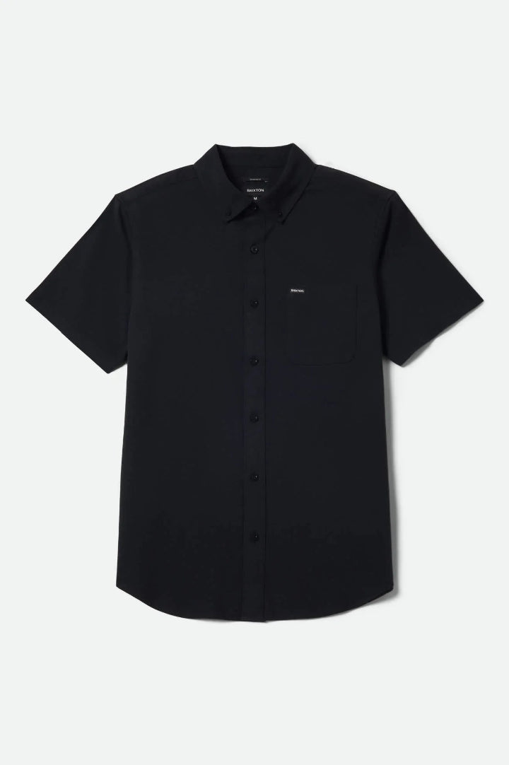 Brixton Sanford Oxford S/S Woven Black
