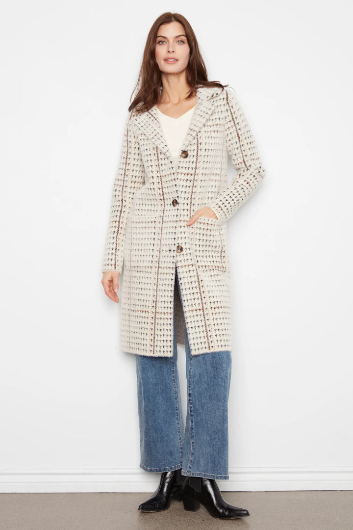 Charlie B Knit Coatigan W Patch Pockets Aberdeen