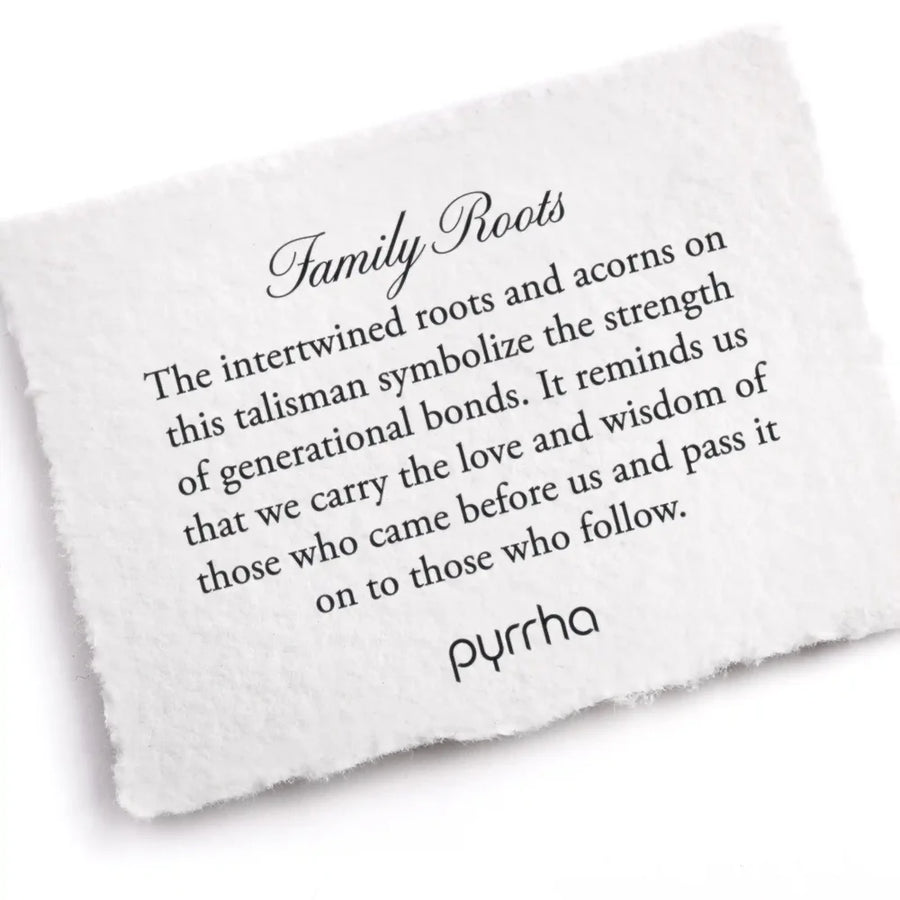 Pyrrha Talisman Family Roots