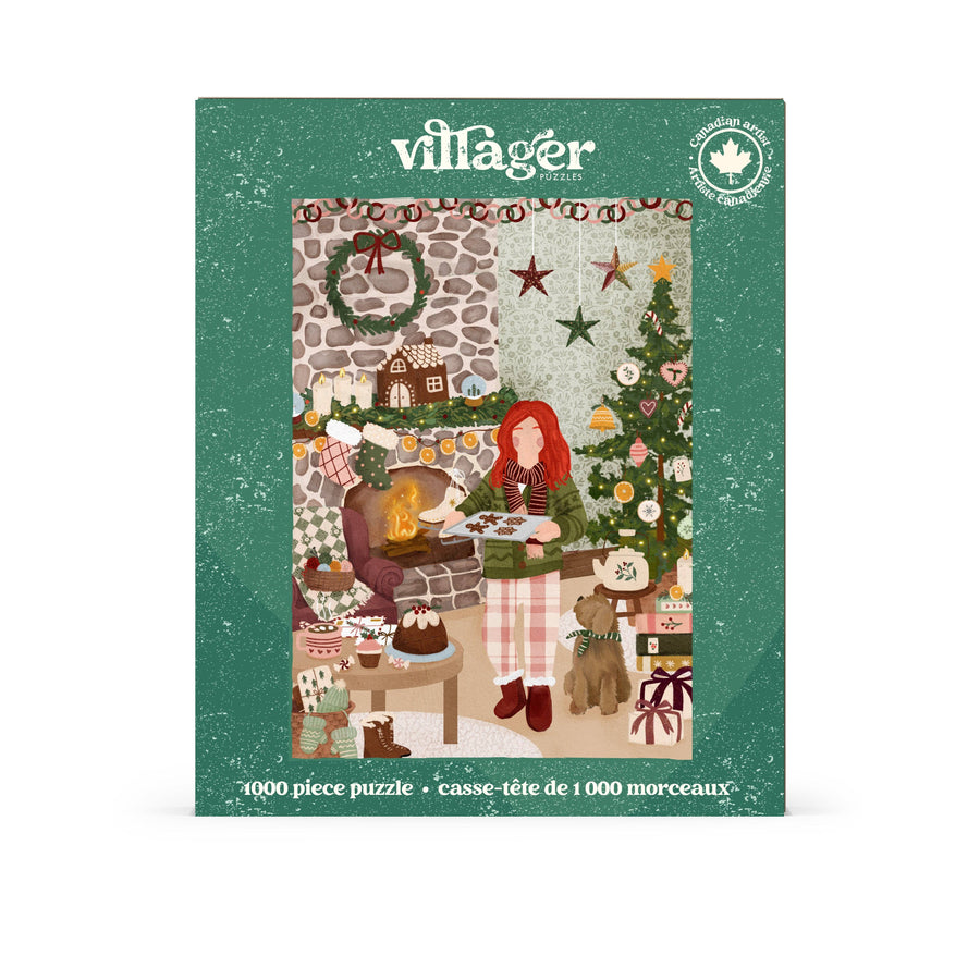 Cottage Christmas | 1000-Piece Puzzle | Designed in Canada
