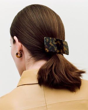 Muse Hoops in Blonde Tortoise