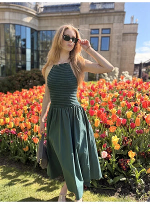 Frnch Lucia Dress Green
