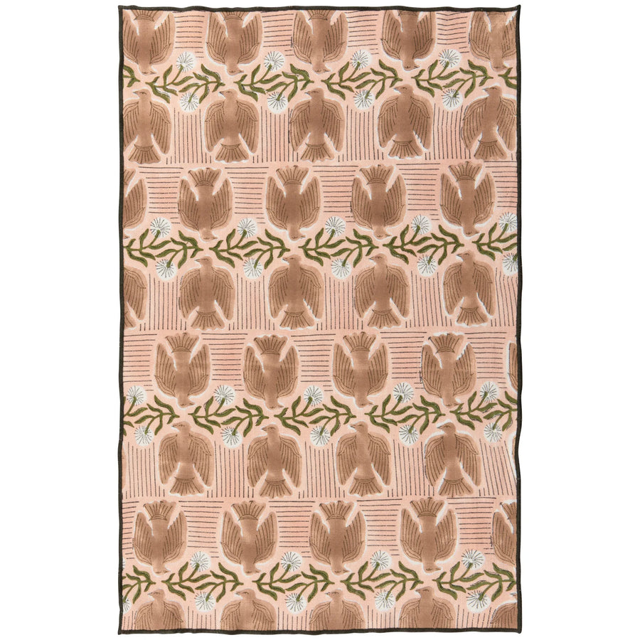 Danica Peregrine Block Print Dishtowel