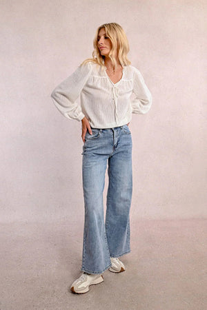 Molly Bracken Woven Pants Denim