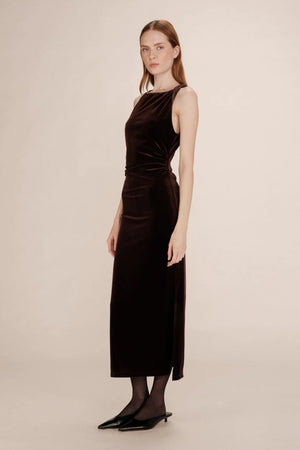 Grace & Mila Tivoli Dress Chocolat